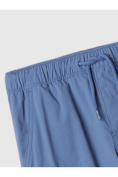 GAP Erkek Çocuk Mavi Hybrid Pull-On Kargo Şort
