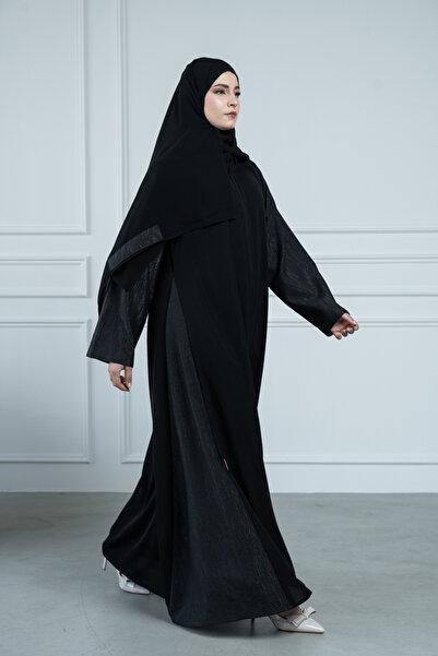 LAVİNİA Lavinia women's abaya, cloche, shiny sides, cloche, Internet fabric