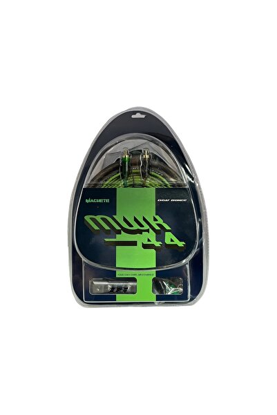 MACHETE DEAF BONCE MWK-44 4GA CCA KİT SET KABLO 4-4RCA