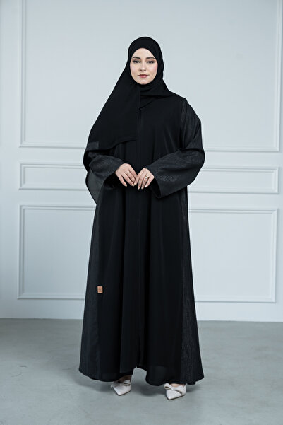 LAVİNİA Lavinia women's abaya, cloche, shiny sides, cloche, Internet fabric