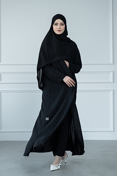 LAVİNİA Lavinia women's abaya, 4 pieces, super soft dew fabric