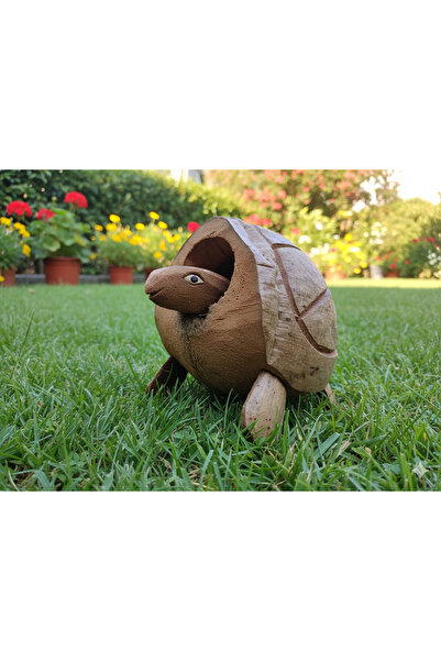 DNC Art&Deco El Yapımı Hindistan Cevizi Kabuğu Kaplumbağa