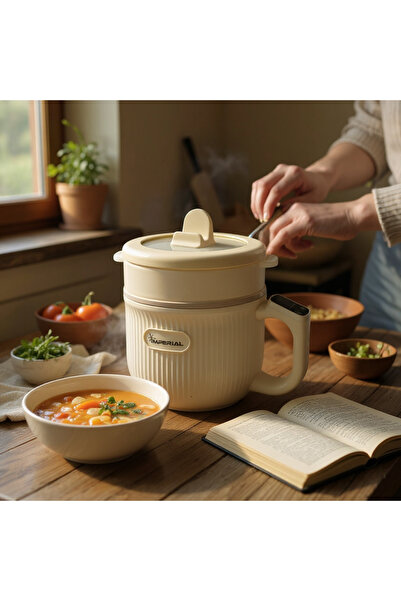 B&D IMPERIAL Electric Cooking Pot, 1.2L Capacity, 500W Power