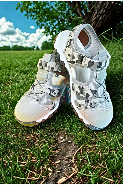 Moda Lime Unisex Children's Sandals Closed Front Sandals Colorful Sandals Orthopedic Sandals New Season Sandals