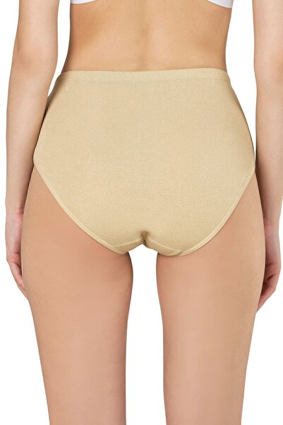 ÖZKAN underwear Özkan 0305 Γυναικεία ελαστική βαμβακερή ψηλόμεση μπατόν κιλότα