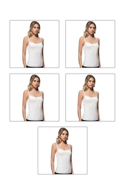 ÖZKAN underwear Özkan 2102 5-пакетний набір жіночих атлеток з підвісною стріч...