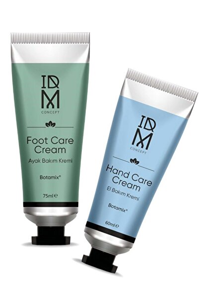 IDM CONCEPT EL BAKIM KREMİ (60 ML) & IDM CONCEPT AYAK BAKIM KREMİ (75 ML)
