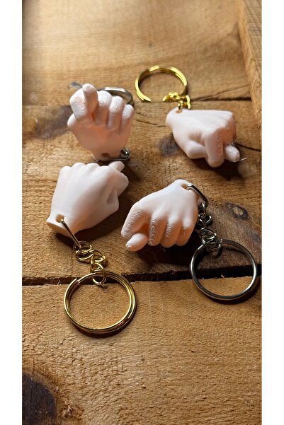 Mor Designer Nah Marked Keychain Model Set of 4