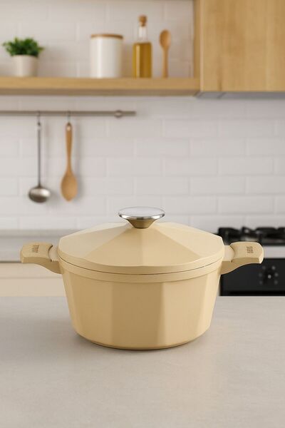 COCİNERO 3119 Döküm tencere 20 cm kumbeji