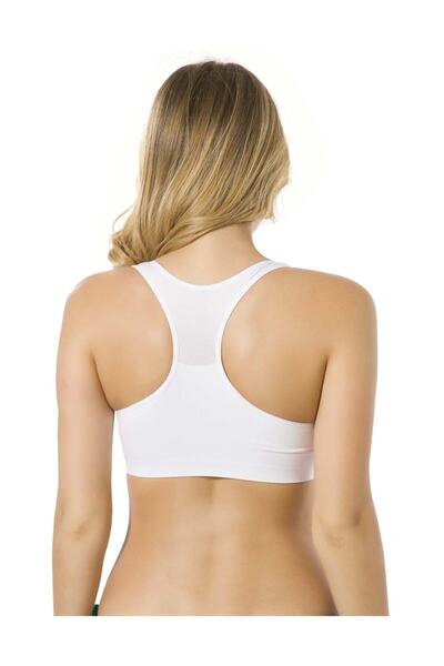 Emay 4025 Kadın Seamless Pedli Sporcu Toparlayıcı Sütyen