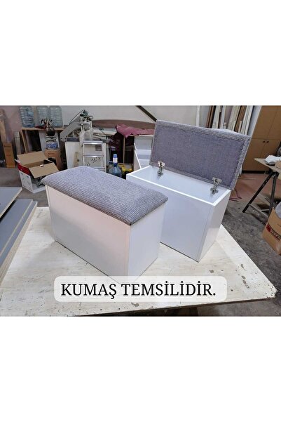BordoMutfak Puf Sandık & Bench & Oturak