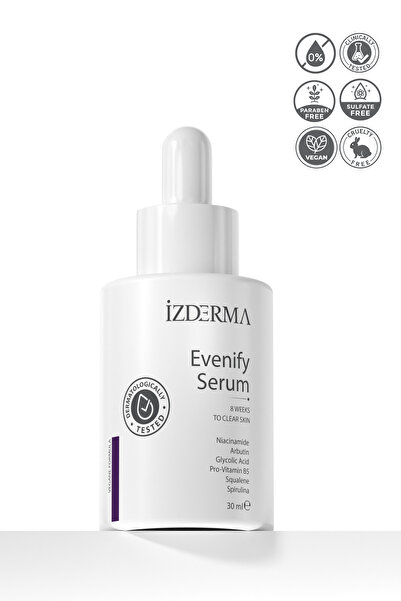izderma Evenify - Hassas Ciltler Için Cilt Tonu Eşitleyici Ve Aydınlatıcı Ser...