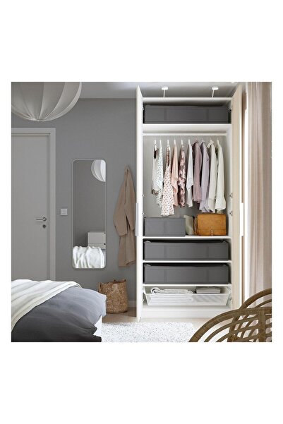 IKEA Skubb Hurç Koyu Gri 90x53x19 Cm 50591062