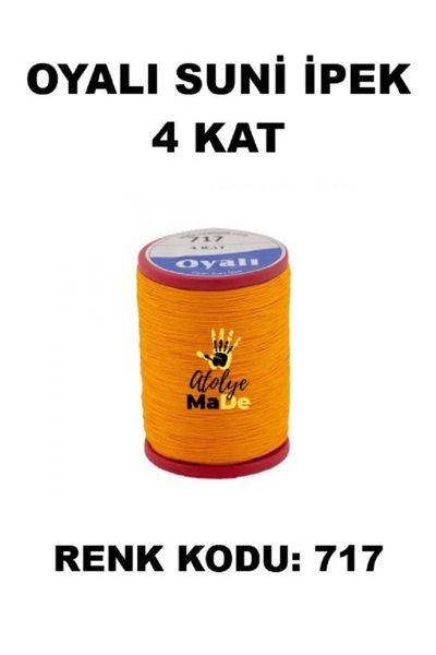 OYALI Suni Ipek 4 Kat Iplik Nakış Iğne Oyası Tığ Oyası Etuval Tek Makara Net ...