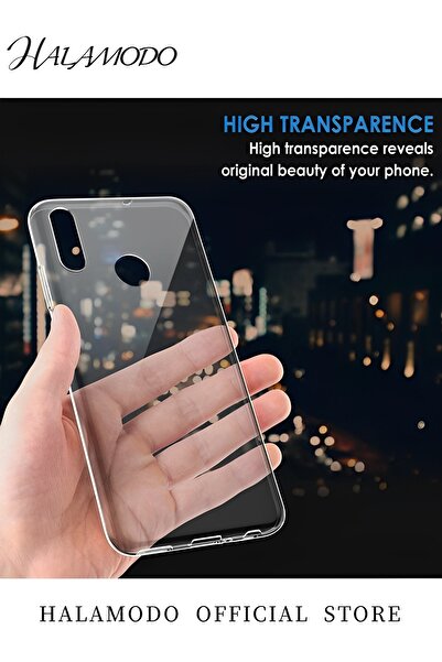 HALAMODO Clear Phone Case Compatible with Huawei Honor10 Lite Advanced Yellowing Resistance Protective Case T