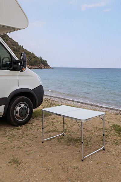 MODULBOX KATLANABİLİR, AYARLANABİLİR, ALÜMİNYUM, 60X120, KAMP MASASI, PİKNİK ...