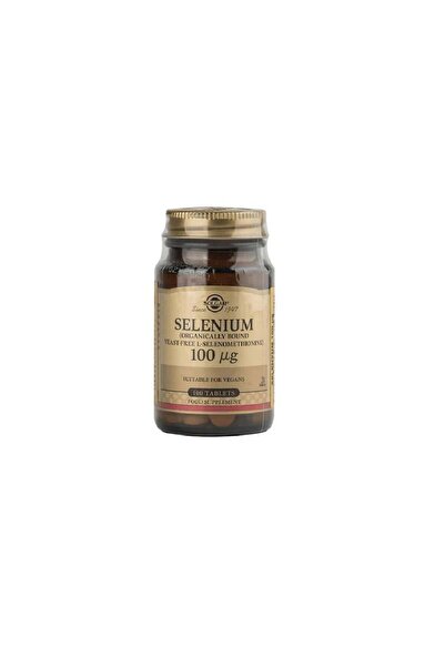 Solgar Selenium 100 Mcg 100 Tablets