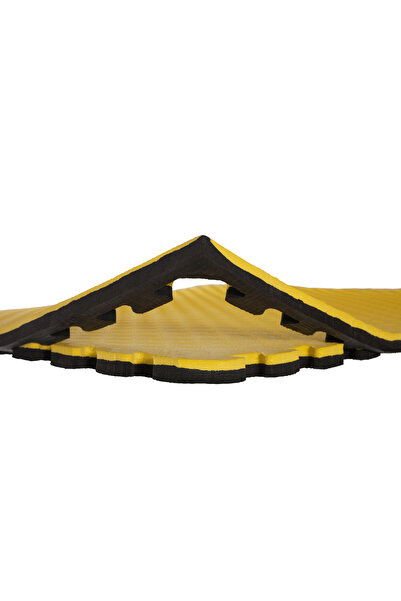 GES MEDİKAL A Kalite 26mm100x100 Sarı Siyah Tatami Zemin Minderi