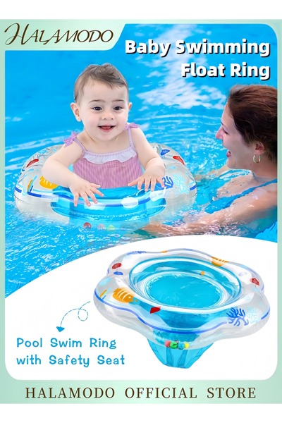 HALAMODO Inflatable Baby Swim Float Seat
