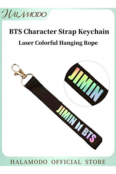HALAMODO سلسلة مفاتيح فرقة بي تي إس الكورية