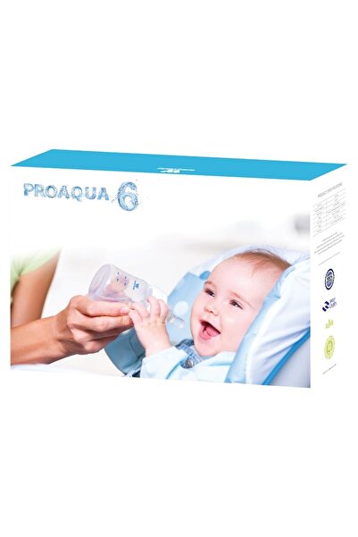 Spectrum Filtru de apa cu 6 cartuse filtrante WATER PROAQUA6 Sistem de ultrafiltrare cu baterie inox