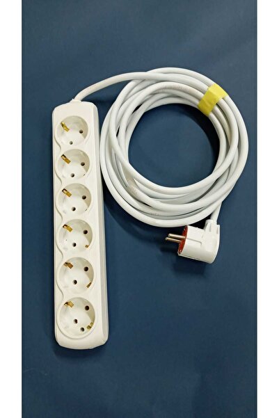 Uzuner Store 5 Metre 6 Lı Uzatma Kablosu