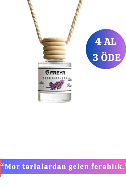 FREYR Oto Kokusu Dikiz Aynası İp askılı Asma Araç Kokusu Uzun Süre Kalıcı LAV...