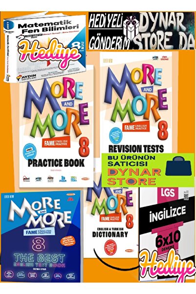 Kurmay Elt Yayınları Kurmay Elt More And More 8. Sınıf Practice Book Seti Fam...