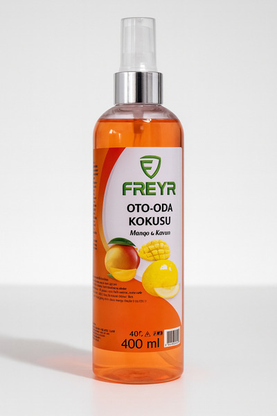FREYR Mango Kavun Oda & Oto Kokusu 400 ml Sprey | Kalıcı Oda Parfümü, Araba ve Araç Kokusu