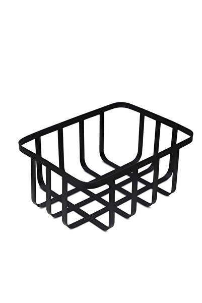 HOMİNG Metal Multi-Purpose Bathroom Organizer Basket 22x17 Cm Org-2025
