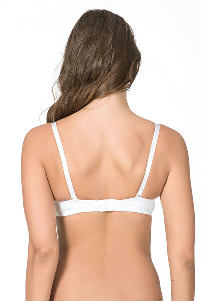 Belvü 1110 -white– Strapless (UNSUPPORTED) Empty Micro Jumpsuit Bra