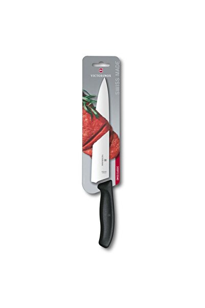 Victorinox ​​​​​​​​​​​​​​​​​​​​​​​​​​​​​​​​​​Victorinox 6.8003.22B 22cm Siyah Doğrama Bıçağı, Blisterli Paket