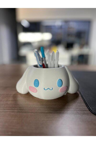 huni Cinnamoroll Kalemlik Kutusu El Boyaması Masaüstü Organizer