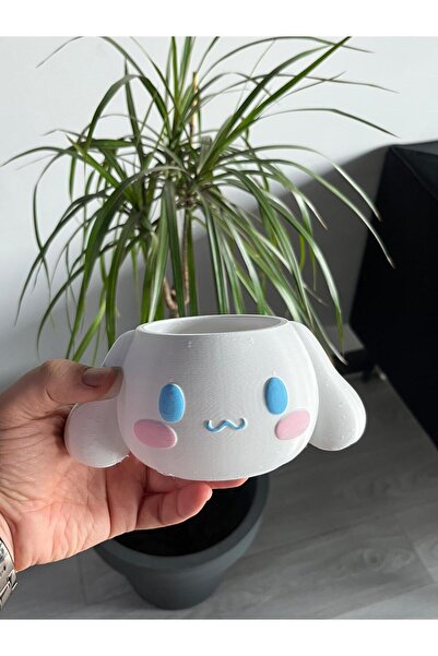 huni Cinnamoroll Kalemlik Kutusu El Boyaması Masaüstü Organizer