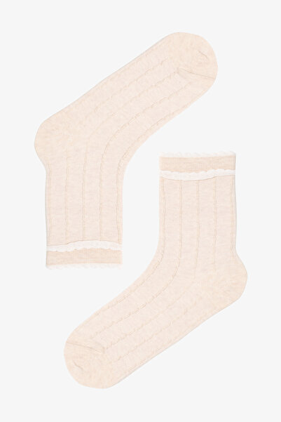 Penti 2 Pairs of Cotton Frilly Socks