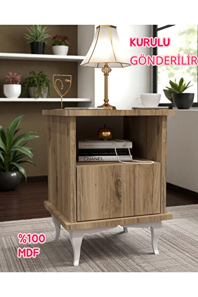 KONAK EV EŞYALARI Celta Komodin,MDF,Kurulum Gerekmez,Montajlı,MDF Komodin,Kom...