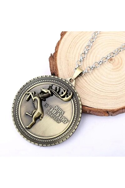 FG KONNİCHİWA قلادة من الفولاذ المقاوم للصدأ من Game Of Thrones