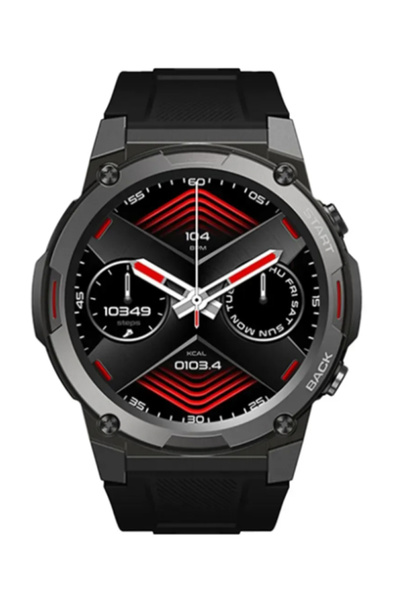 Zeblaze Vibe 7 Pro Black Akıllı Saat - Profesyonel Ve Sağlam, Dayanıklı Gövde, Uzun Pil Ömrü