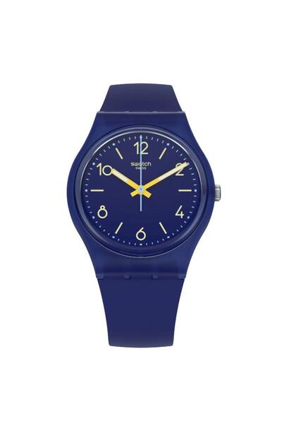Swatch So28N108 Indigo Swing Wristwatch