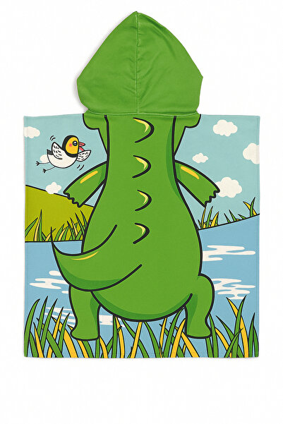 VEVİEN HOME Prosop de plajă cu model crocodil pentru copii