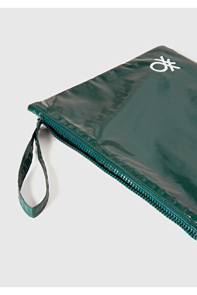 United Colors of Benetton Πορτοφόλι Unisex Σκούρο Πράσινο L