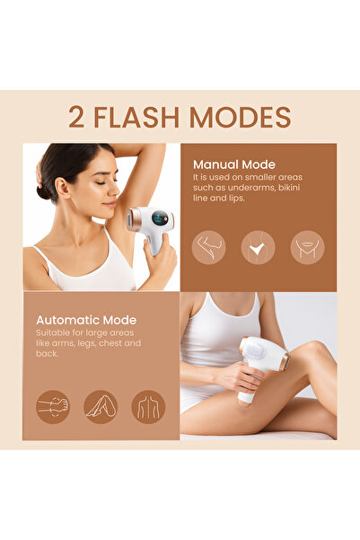 NEXSO Laser Hair Removal Machine | Permanent Hair Removal, 9 Energy Levels, 999,999 Flashes