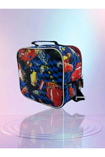 Benittokids Relaxion Silvery Yellow Car Patterned Thermal Lunch Box 3323