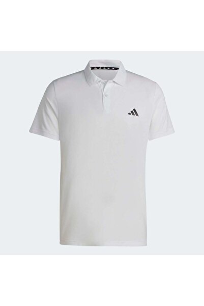 adidas Tricou polo alb Essentials pentru bărbați (IB8105)