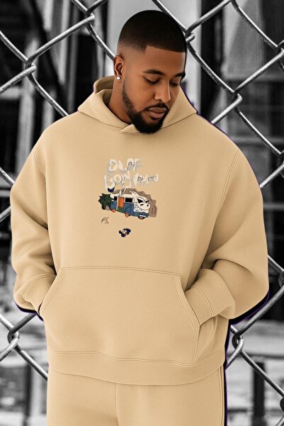 DM DOLCE MORE Hanorac supradimensionat cu imprimeu VOSVOS CARAVAN