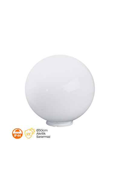 Yakan Aydınlatma Ø30cm Küre Glop Aydınlatma Akrilik Opal 7630