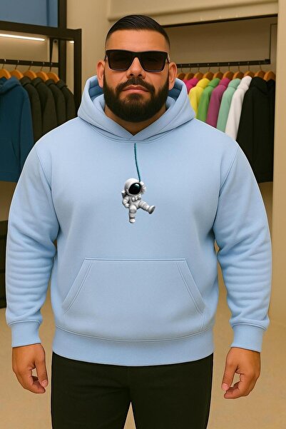 DM DOLCE MORE Hanorac supradimensionat cu imprimeu astronaut