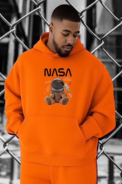 E-ROMA NASA ПРИНТОВАНА СВІТШОТА ВЕЛИКОГО РОЗМІРУ