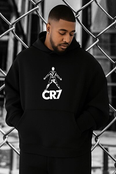 DM DOLCE MORE Hanorac supradimensionat cu imprimeu CR7