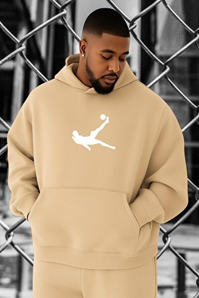 DM DOLCE MORE Hanorac supradimensionat cu imprimeu FUTBOL